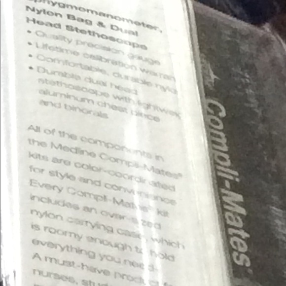 Compli-mates stethoscope & Sphygmomanometer - Picture 3 of 3